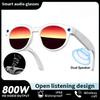 Multifunctional Smart AI Photo Glasses 100+ Language Translation Object Recognition 800W Pixel Video Recording Bluetooth Call Smart Eyeglasses Unisex