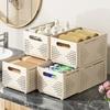 Space Saving Cabinet Storage Box Plastic Expandable Organizer Durable Retractable Storage Box  Home