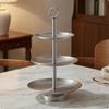 Stainless Steel 3Tier Display Stand | Dessert with Pedestal Base, for Afternoon Tea