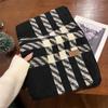 Scarf Women's Winter New Autumn and Winter Korean Atmosphere Houndstooth College Student Thickened Warm Shawl Scarf