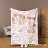 New Cute Cartoon Mikko Flannel Blanket All-season Children's Printed Blanket Soft Nap Blanket