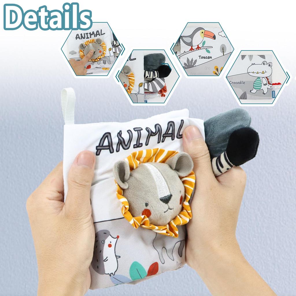 Shinse Picture Books for Finger Cloth Going Out Picture Educational Baby Shower Children Babies, Popular, Washable, Toddlers, Play, Toys, Books,