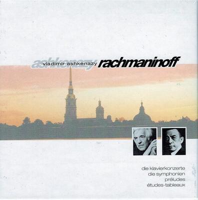 CD VLADIMIR ASHKENAZY  Rachmaninoff Die Klavierkonzerte D 4670032 DECCA Dec Germany Classical Used