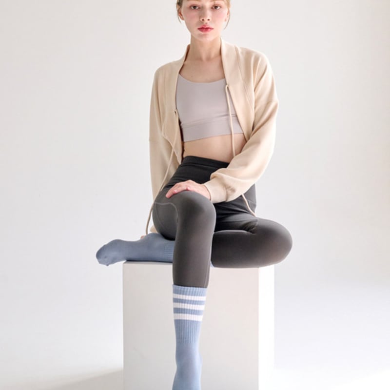 Lululela Triple Band Yoga Pilates Socks (8 Colors)