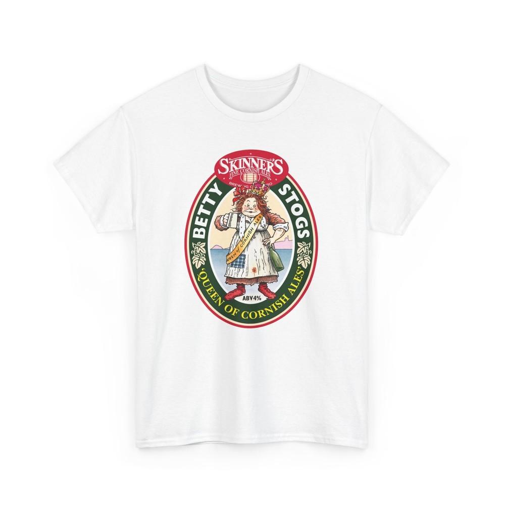 

Футболка для любителей пива, Мужская Женская Пивная футболка Топы Футболка, Бетти Стогс Королева Корнуоллских Элей, L
