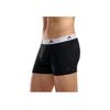 Adidas Letter Waist Design Elastic Comfortable Quick-Dry Sports Boxer Shorts 2-Pack Men Shorts Black 4A1M20