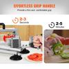 VEVOR Commercial Tomato Slicer, 1/4 Inch Tomato Cutter Slicer, Stainless Steel Heavy Duty Tomato Slicer Machine