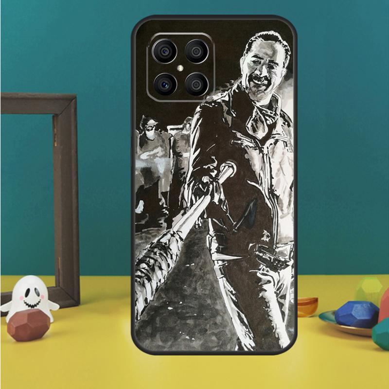 Negan Case For Honor Magic 5 6 7 Lite Honor 200 Pro 50 70 90 Lite X9b X9a X8b X8a X8 X9 X9c Cover