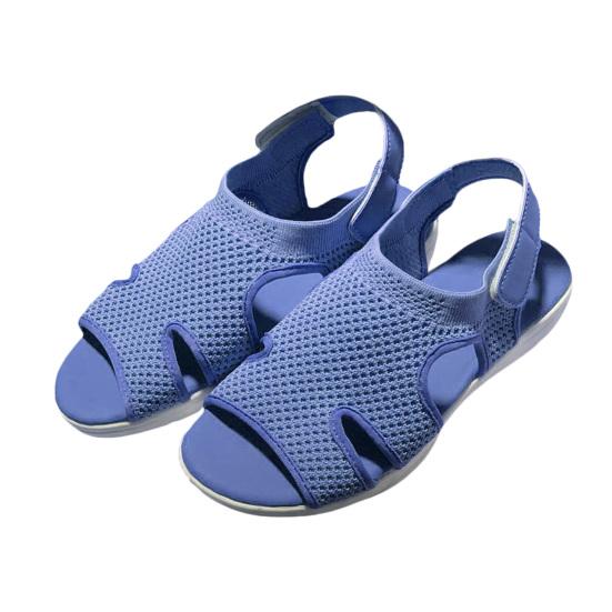 1 para cienkich sandałów damskich drążą stylowe, rozciągliwe sandały Peep Toes