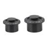 Car Heater Ducting Warm Air Vent Outlet Black Rotatable for RV Auto 60mm