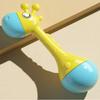 Baby Cute Animal Rattle Teether Toy Montessori Sensory Hand Bell Shaker Early Education Toys For Toddler 0 12 Months Kids Gift