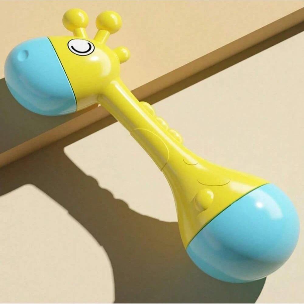 Baby Cute Animal Rattle Teether Toy Montessori Sensory Hand Bell Shaker Early Education Toys For Toddler 0 12 Months Kids Gift