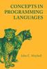 Kniha Concepts In Programming Languages by Krzysztof Apt - Hardback
