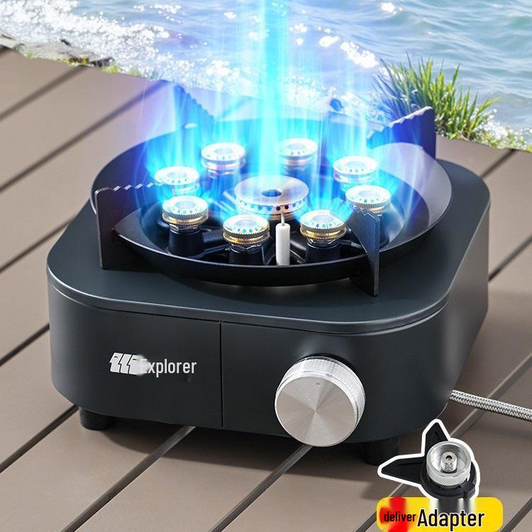 Portable Split-Type Gas Stove for Outdoor Tea Brewing and Camping