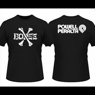 2025 Νέο Ανδρικό T-shirt Skull Powell Peralta Sports Skate Board Παγκόσμιοι Τελικοί Παγκόσμιο Freestyle Harajuku Print Άνετο Φούτερ