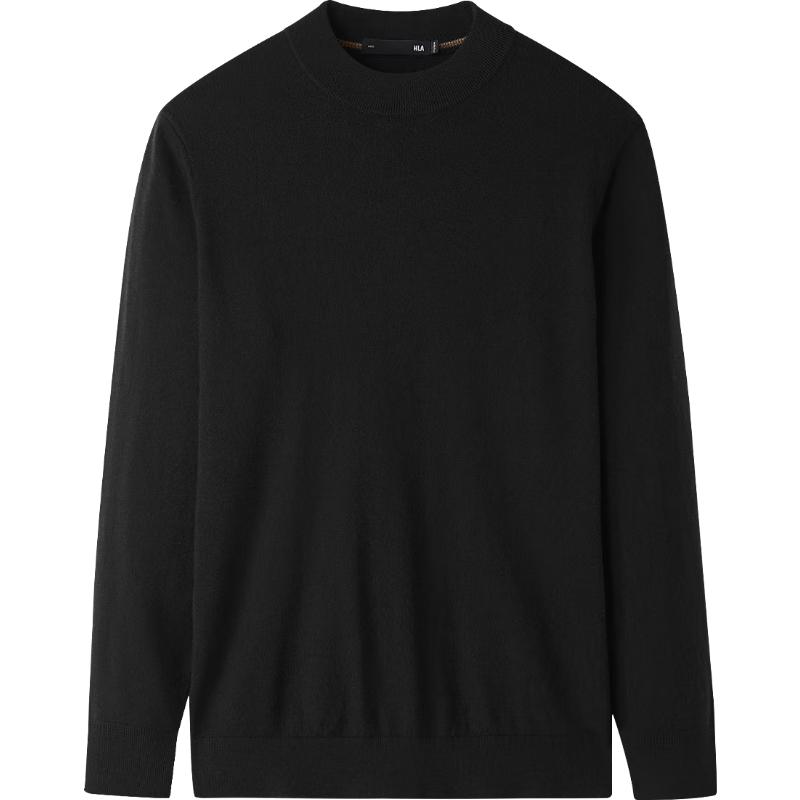 

HLA Men s Pure Wool Round Neck Sweater 3XL