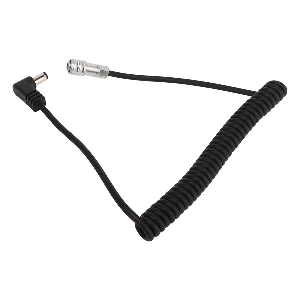 2-Pin Federstromkabel Kunststoff DC Kamera Federstromkabel Ersatzzubehör für BMPCC 4K 6K