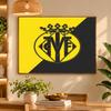 5D Diamond Painting Villarreal FC DIY Full Drill Diamond Art Kit Home Decoration