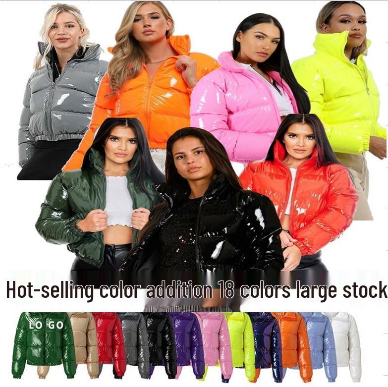2022 Women's Shiny Down Cotton Bread Coat - New Style Jacket