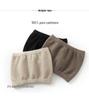 Women's 100% Pure Cashmere Belly and Waist Warmer - Solid Color Knitted Cold Protection.