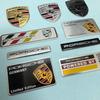 Auto 3D Hliníkový Odznak Nálepka Karoséria Kufor Dekorácia Pre Porsche Cayenne Panamera Macan 911 Taycan Boxster Cayman 918 Pajun