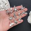 20-100pcs Ocean Zinc Alloy Pendants DIY Handmade Jewelry Accessories Sea Star Conch Turtle Jewelry Pendant Material Package