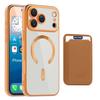 Für iPhone 17 Pro Max 2-in-1 Magsafe Magnetische Hülle Für iPhone 17 16 15 14 13 12 11 Pro Max Air Wallet Kartenhalter Tasche Abdeckung