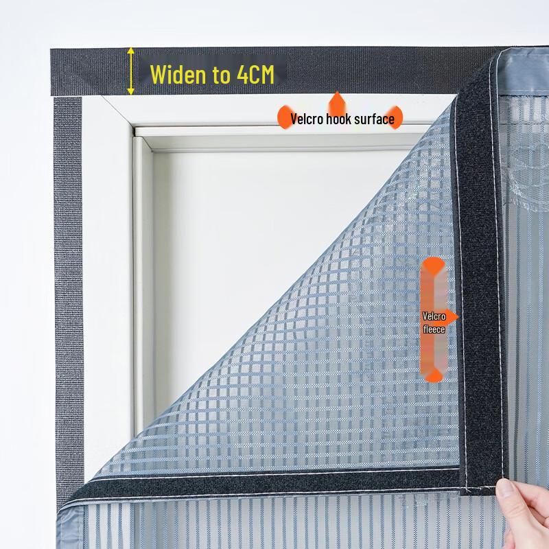 Magnetische selbstschließende Mückenschutz-Schwingtür