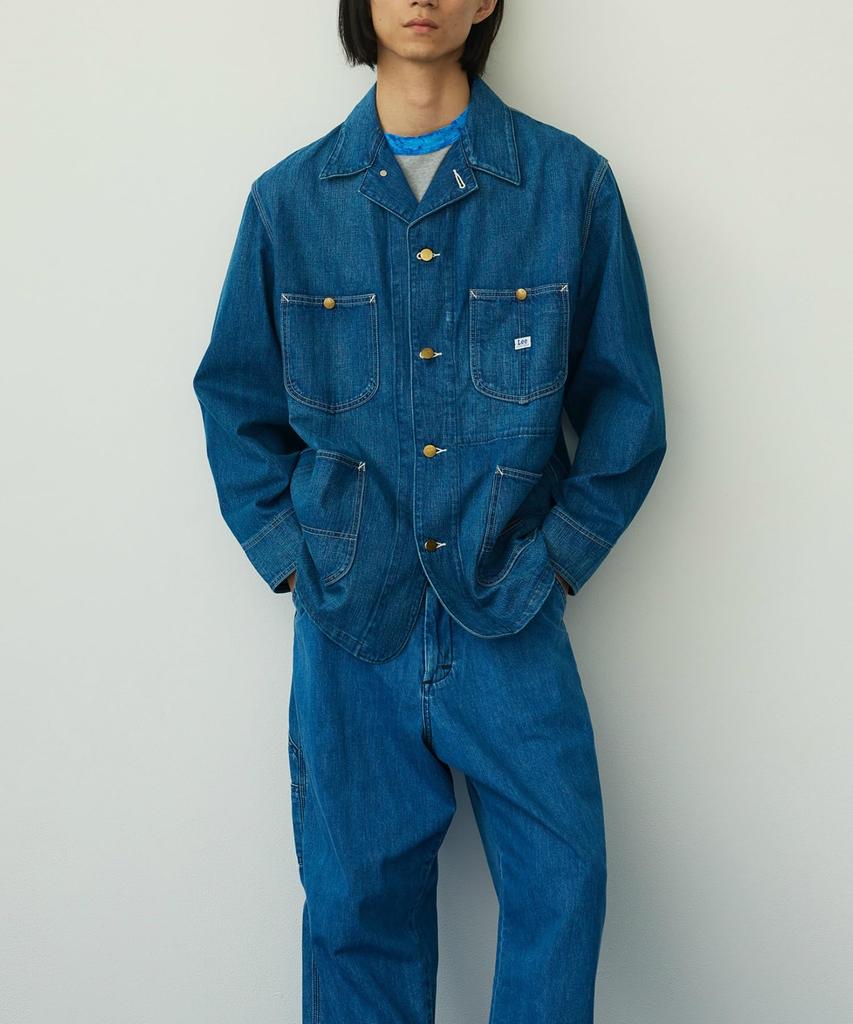 Lee Wide Denim Painter Mid Wash Men's Pants,