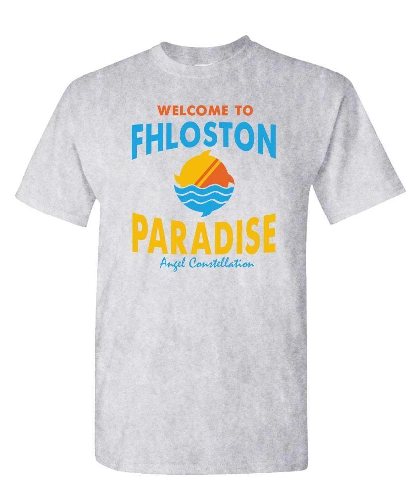 FHLOSTON PARADISE - Unisex Cotton T-Shirt Tee Shirt 3XL