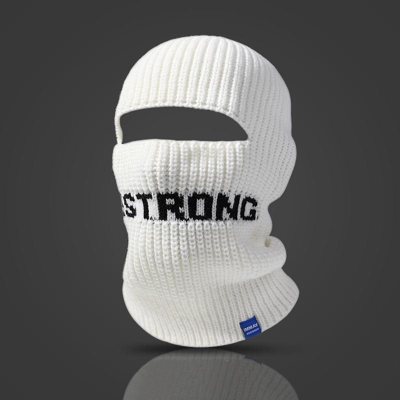 

JYL TS DIY Балаклава Шапка Зимняя Вязаная Маска для Лица Шапка Акриловая White виноградный