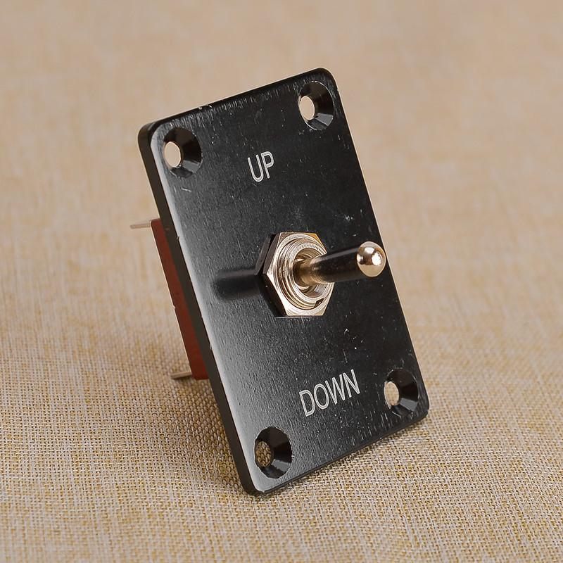 3-Way On-Off-On Marine Boat Panel Trim Tab Switch Momentary Toggle Switch Fit For 12V Cars Motorcycles Yachts RV ATV Auto Trucks