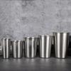 75/150ml Creative Stainless Steel Telescopic Collapsible Mugs for Camping Hi