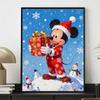 Disney 5D Diamond Painting Kit Christmas Mickey Snowflakes Gift Home or Office Home Decor Art Diamond Painting Kit