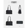 First Layer Cowhide Victoria Bowling Pillow Bag Genuine Leather Portable Tote Bag Fashionable High-end Shoulder Messenger Bag