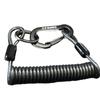Retention Rope Key Cord Fishing Missed Rope Fishing Lanyard Wire Spring Rope Fishing Coiled Lanyard