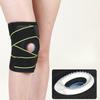 Sports Strap Wrap Silicone Knee Cap Running Climbing Cycling Sports Anti-Collision Leggings Compression Fitness Straps