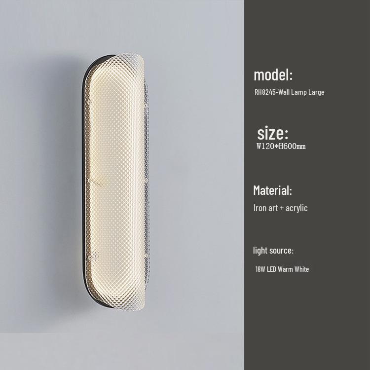 Nordic Modern LED Pendant Light - Creative Acrylic Long Strip Design for Living Room, Bedroom, or Restaurant.