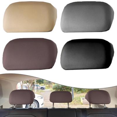 20cm X 22cm Headrest Cover Beige Black Dirt Resistant