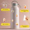 35-70pcs Beverage Dessert Stickers Aesthetic Decals Decoration Phone Luggage Water Bottle Graffiti Sticker School Supplies