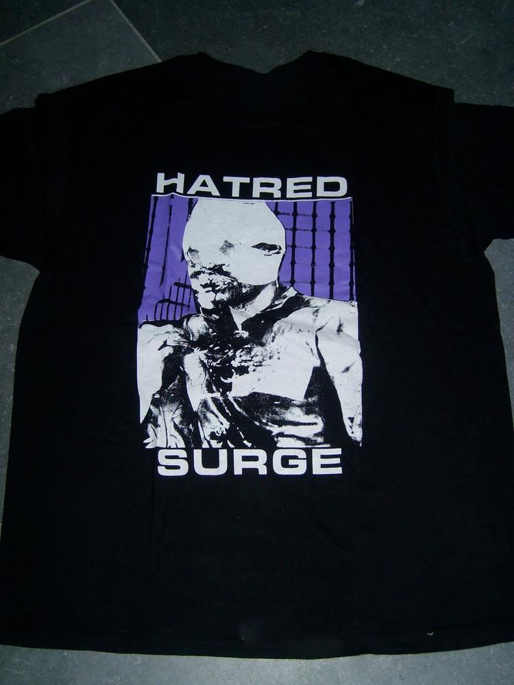 HATRED SURGE T-Shirt Short Sleeve Black Cotton Unisex All Size S to 2345XL AH140 Unisex T-Shirt