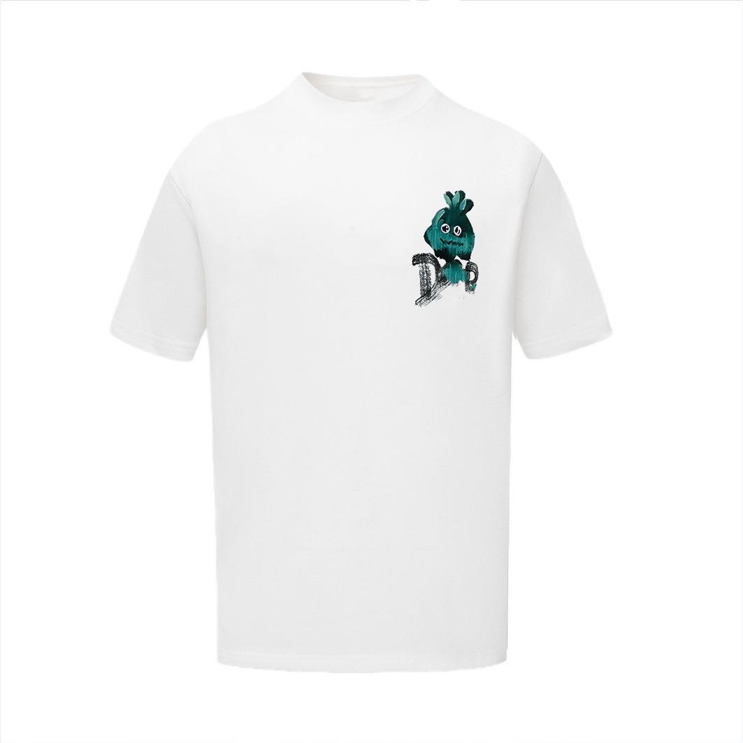 

2025 Summer Little Monster Cartoon Loose Short-Sleeve Unisex T-Shirt Medium