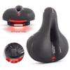 Lishi Padded Bicycle & E-bike Saddle with Tail Light