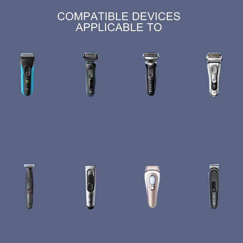 Shaver Charger Adapter Clipper Charger Cord Smart Control Converter With Multiple Interfaces For Travel Home Friends Men Family