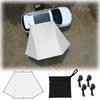 Outdoor Camping Tent Car Side Canopy Suction Cup Type Sunscreen Black Rubber Sunshade Outdoor Camping Car Rear Tent Sunshelter