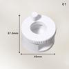 Disc Rotating Cat Eye Nail Magnet Wide Light Glass Bead Effect Strong Automatic Nail Art Magnetic For Gel Nail Polish