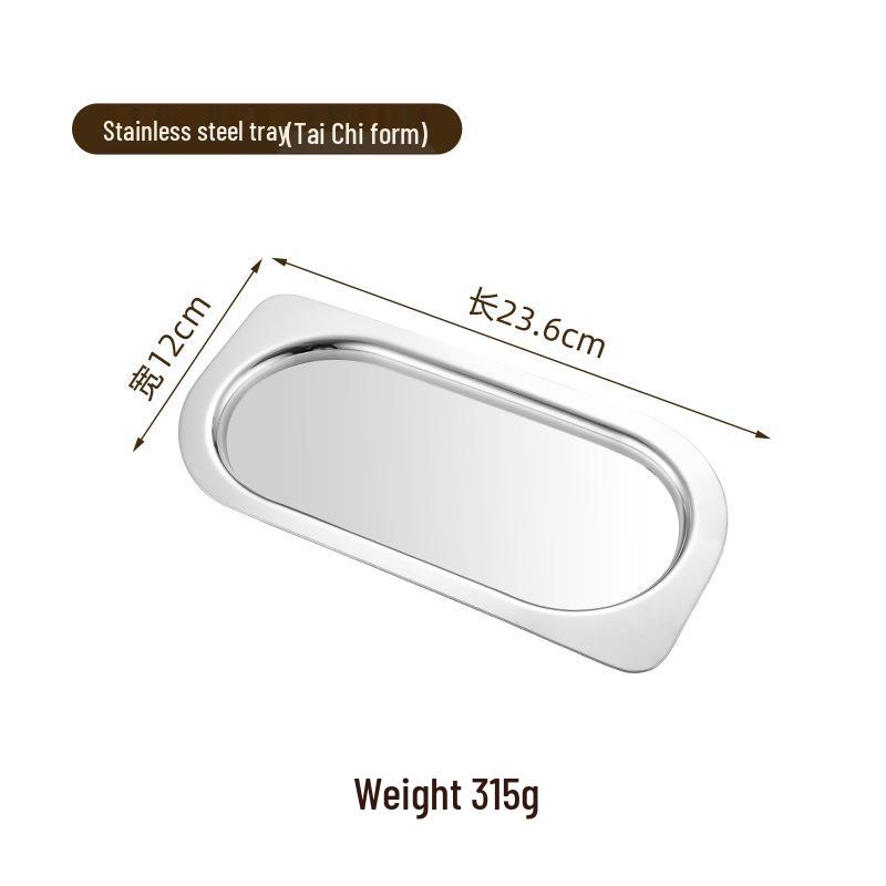 Multipurpose Ceramic Tray for Small Items - Perfect for Tongs, Towels, Spoon Rest, Dish, Bread, or Portioning Spoon.