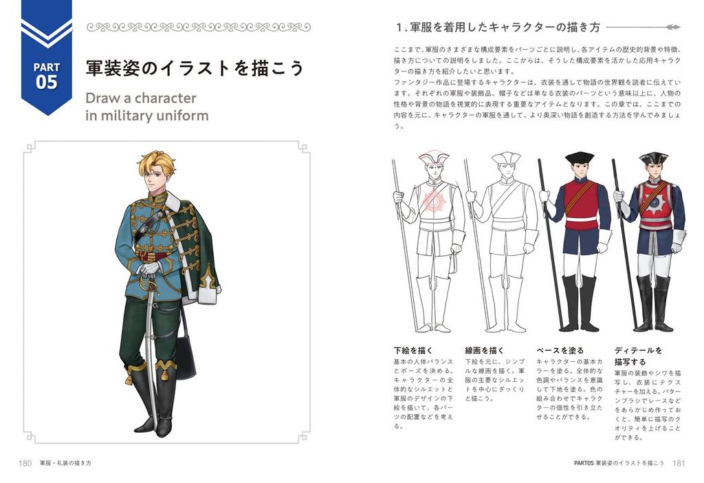 How To Draw Military Uniforms and Formal Attire