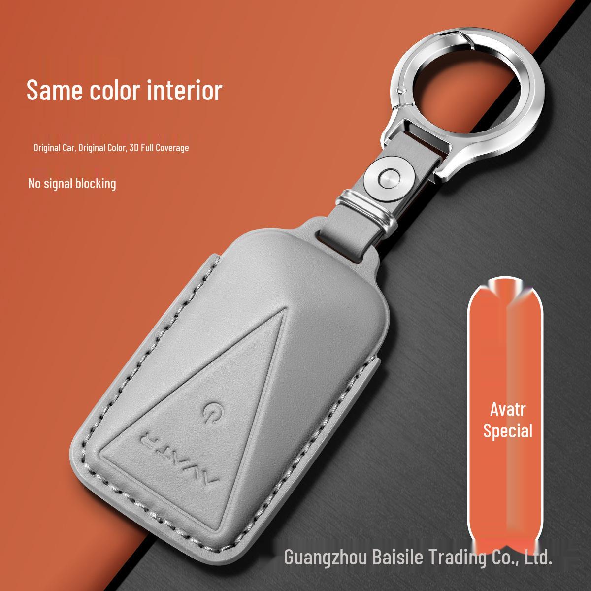 

Anti-Scratch Genuine Leather Key Case for Avatr 07/06, 12, and 11 Cars