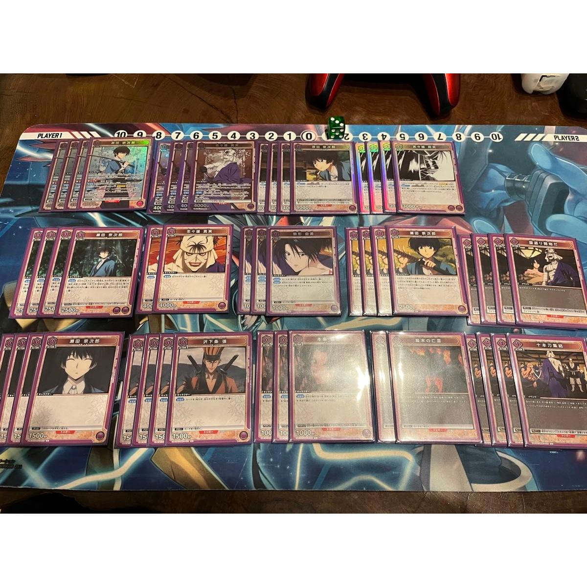Used Union Arena Rurouni Kenshin Ten Swords Deck